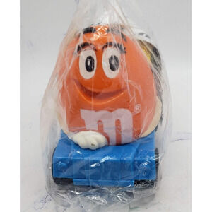 Burger King M&M’s Vintage Plastic Orange in Car Toy Figure 1997